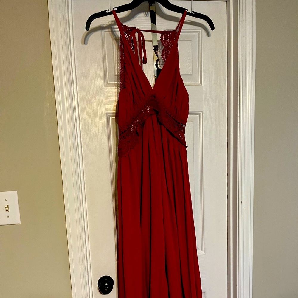 Fuschia maxi dress from Rue 21